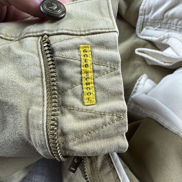 Duck Head Gold School Pant Men 42x32 Tan Chino Khaki Classic Fit Stretch - Picture 7 of 10